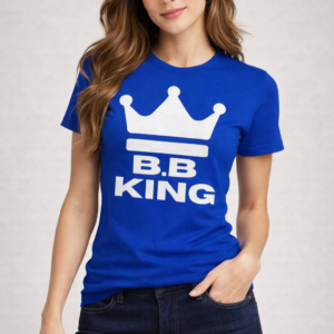 חולצת B.B KING כחולה