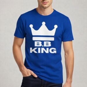 חולצת B.B KING כחולה